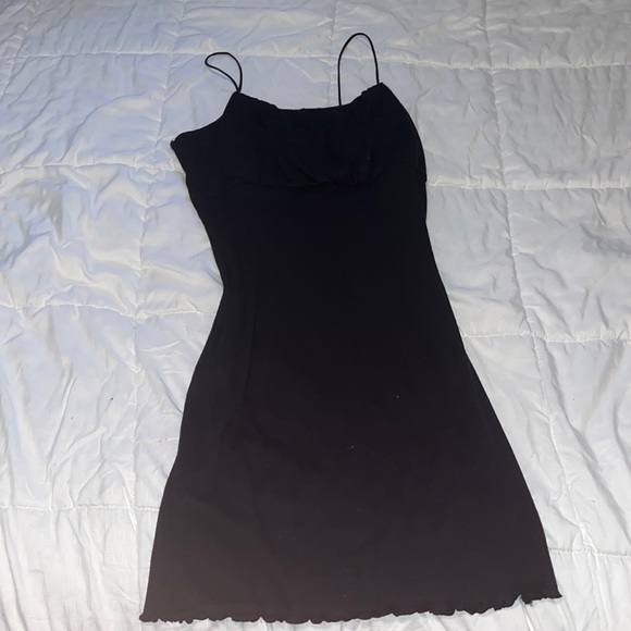 Black Medium Wilde Fable Dress! Lettuce Hem, Never worn - Picture 1 of 3
